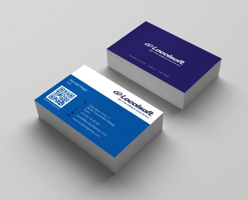 Localsoft Games Business Cards