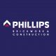 Phillips Brickwork & Construction Logo Design Orpington